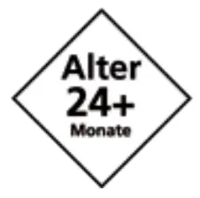 Suitable for children over 24 months.