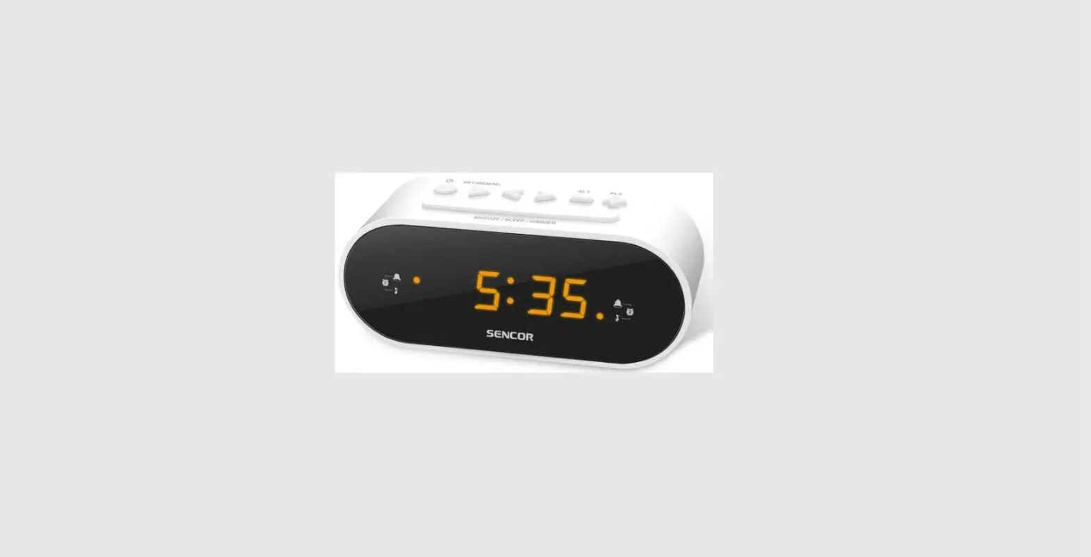 Sencor Src 1100 Led Alarm Clock Radio User Manual
