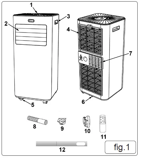 SEALEY-SAC7000-7000BTUHR-Portable-Air-Conditioner-fig-2
