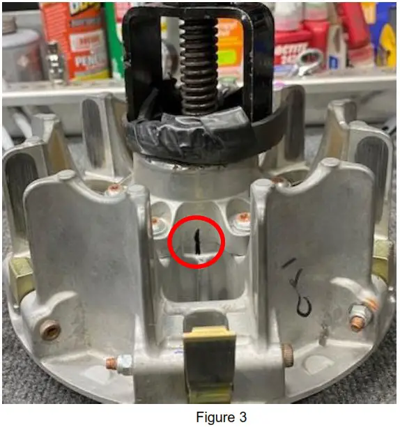 SHIFTTEK RPM 8100 2021 X3 Turbo RR Ultimate Shift Tek Clutch Kits - Removing the Primary Clutch and Using the Service Tool 3