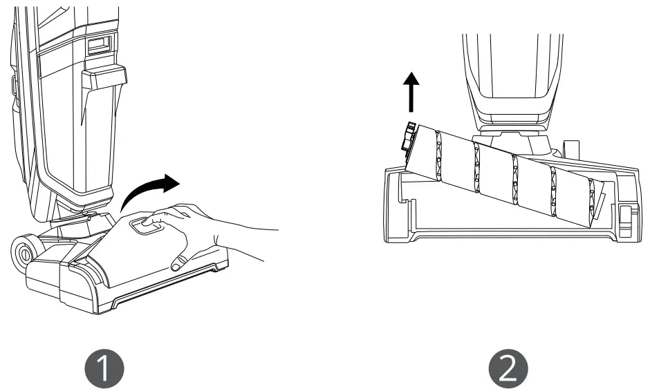 Clean the Rolling Brush
