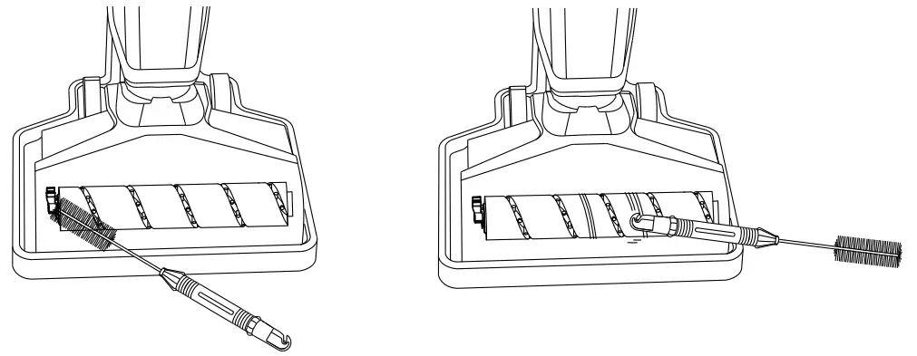 Clean the Rolling Brush