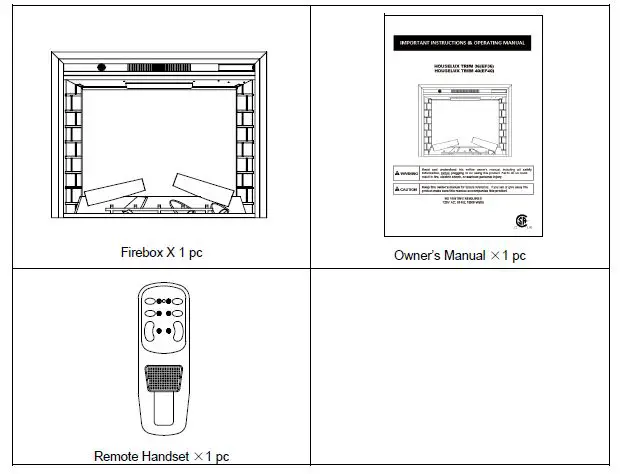 Valuxhome-INSERT50T-HD 50 in-Electric-Fireplace-Insert-fig-2