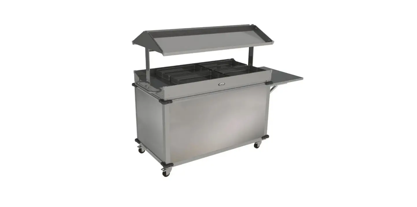 Cadco Cbc-gg-b4-l6 4 Bay Grab & Go Mobile Merchandising Cart User Manual Cadco Cbc-gg-b4-l6 4 Bay Grab & Go Mobile Merchandising Cart User Manual
