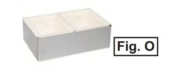 Cadco CBC-GG-B4-L6 4 Bay Grab & Go Mobile Merchandising Cart fig (1)