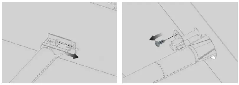 NEXGRILL 720 1058 Outdoor 4 Burner Griddle - MAIN BURNER