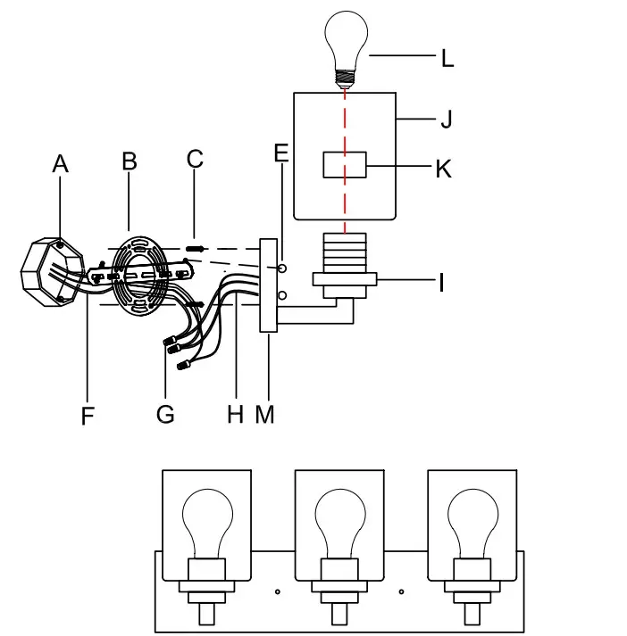 HOMEDEPOT THZ00011 Wall Light - Figure 1