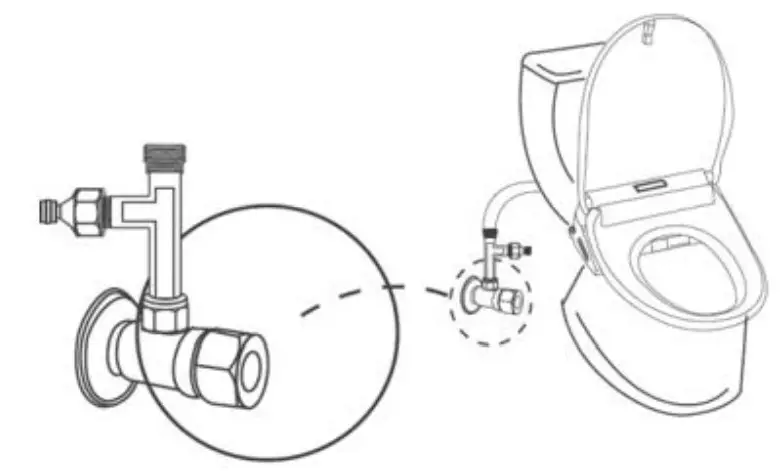 kogan KAWNDBIDETB Smart Wash amp Dry Electric Bidet Toilet Seat - Figure 14