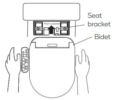 kogan KAWNDBIDETB Smart Wash amp Dry Electric Bidet Toilet Seat - Figure 7