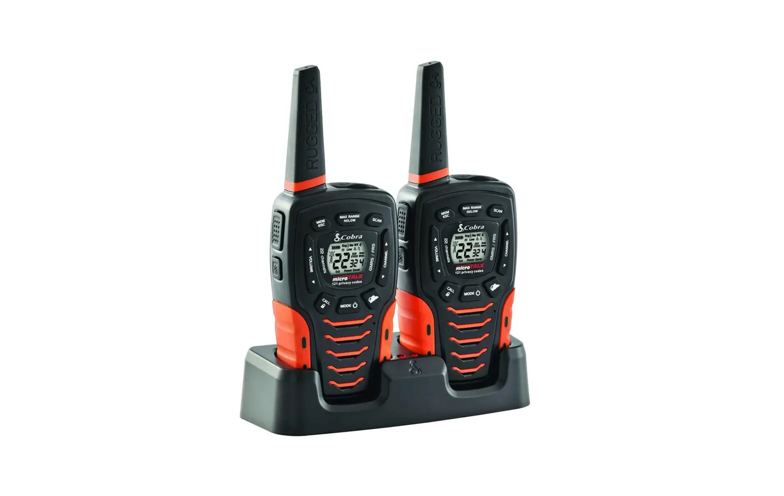 Cobra Acxt645 Waterproof Walkie Talkies User Manual