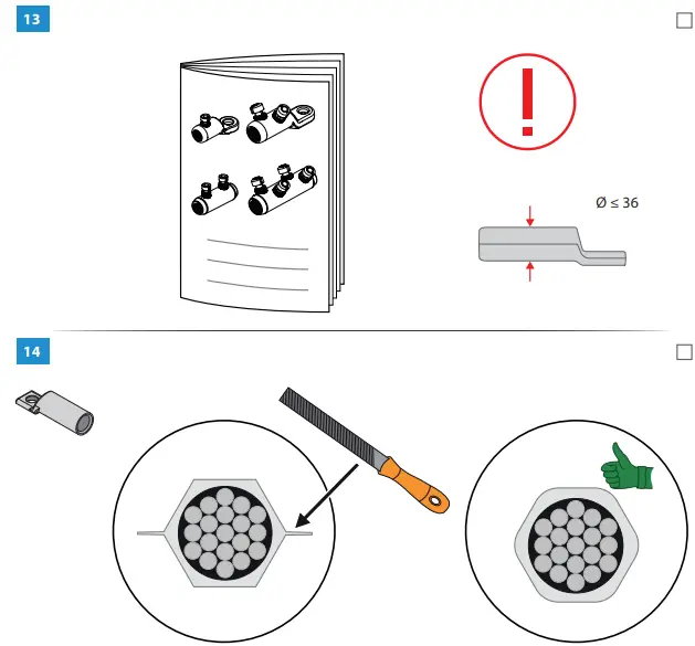 ENSTO COT1 2403 Cold Shrink Outdoor Term - Fig17