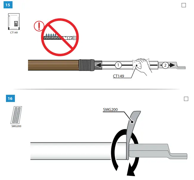 ENSTO COT1 2403 Cold Shrink Outdoor Term - Fig18