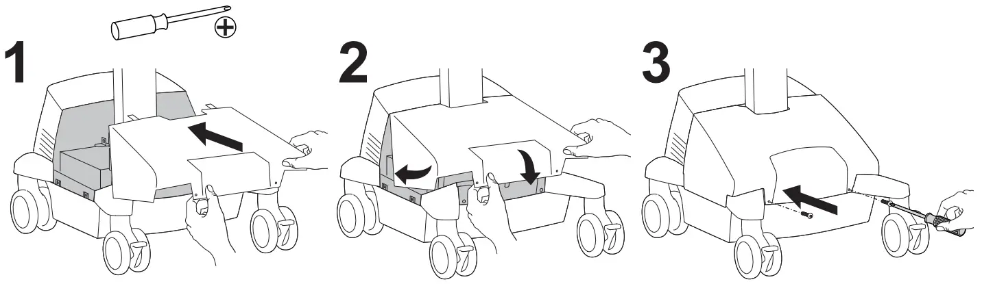 ergotron 98-583 1 StyleView SLA Cart Cord Upgrade Kit - Attach