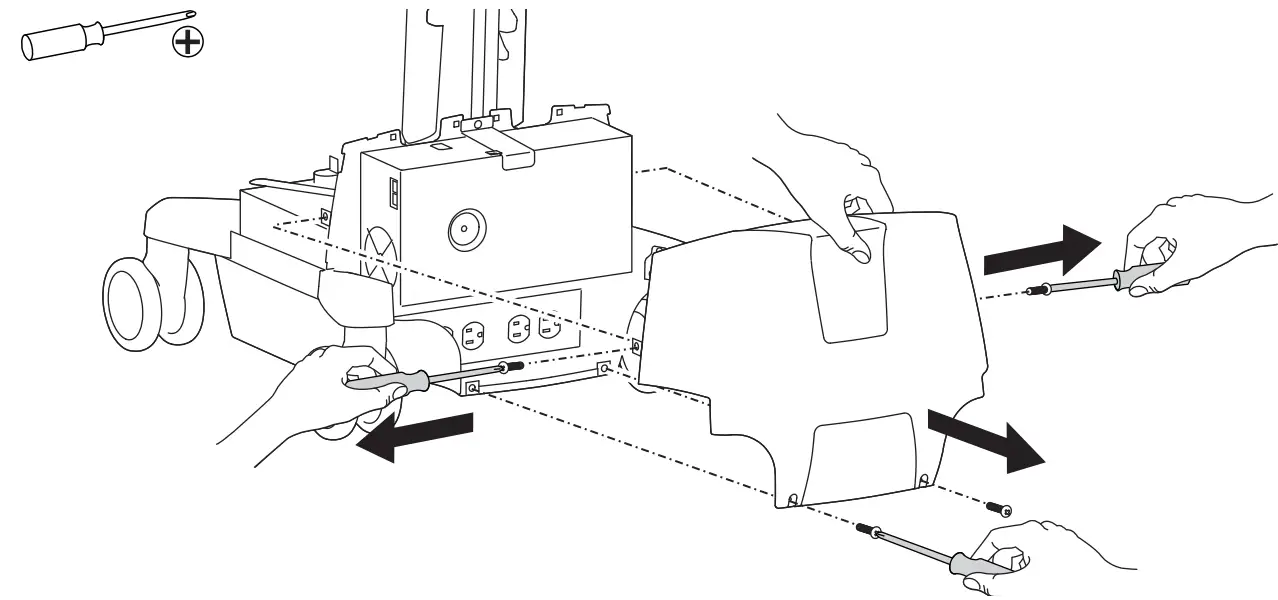 ergotron 98-583 1 StyleView SLA Cart Cord Upgrade Kit - base
