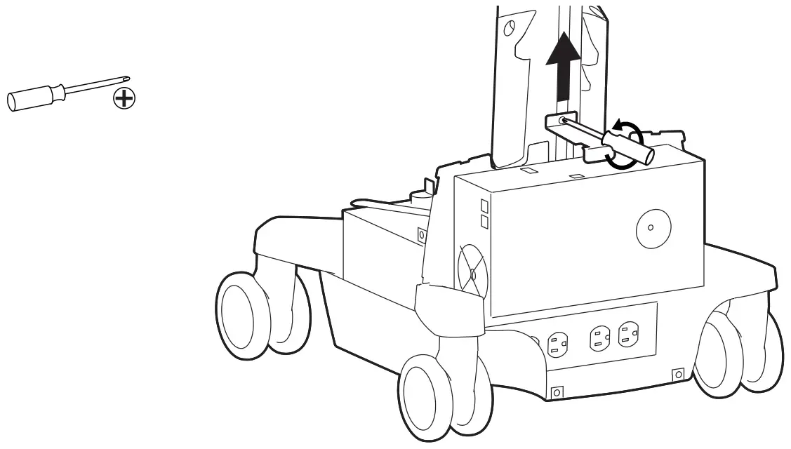 ergotron 98-583 1 StyleView SLA Cart Cord Upgrade Kit - bracked