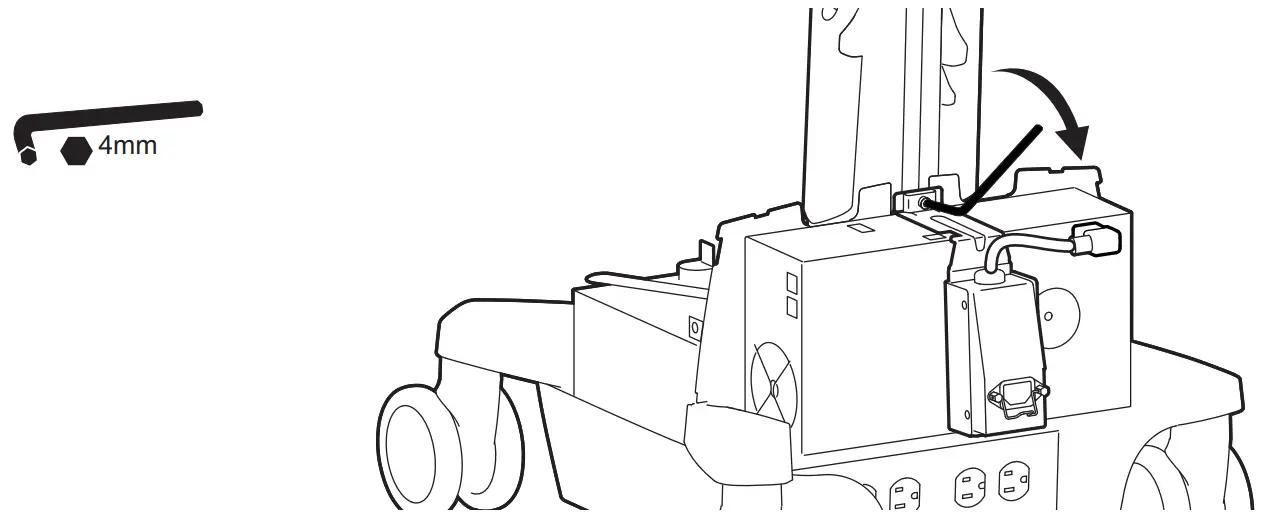 ergotron 98-583 1 StyleView SLA Cart Cord Upgrade Kit - secure