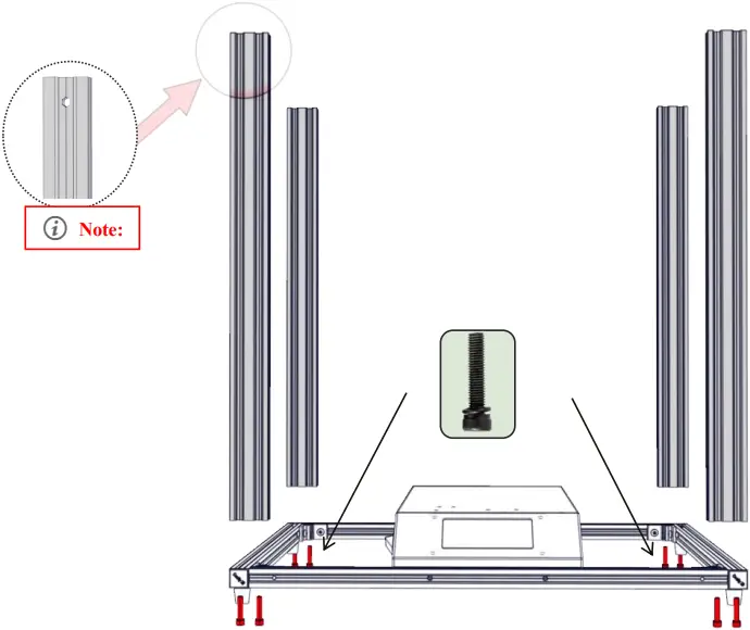 Ender-5 - Frame Assembly Pt. 1 - 4