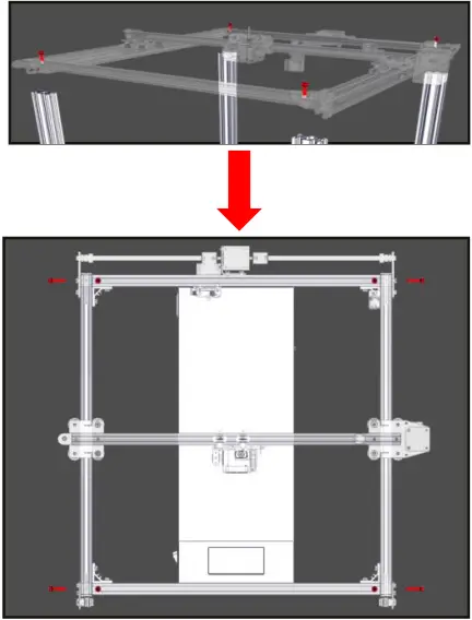 Ender-5 - Frame Assembly Pt. 2 - 3