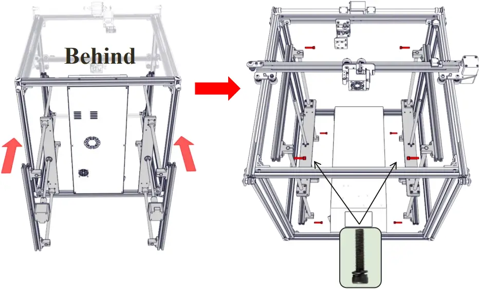 Ender-5 - Frame Assembly Pt. 3 - 4