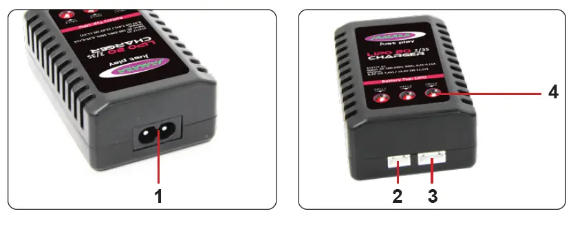 JAMARA Lipo 20 Charger 2S3S FIG (1)
