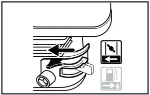 Move the Choke to the CLOSED Position