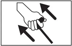 Pull the Recoil Starter Grip