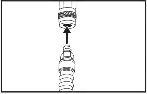 Connect High Pressure Hose to Pump