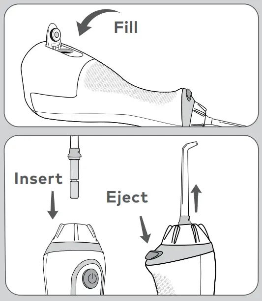 Waterpik Cordless Advanced Water Flosser For Teeth-5