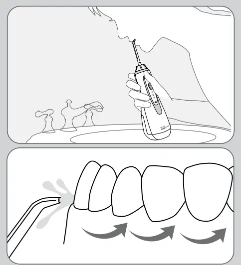 Waterpik Cordless Advanced Water Flosser For Teeth-7