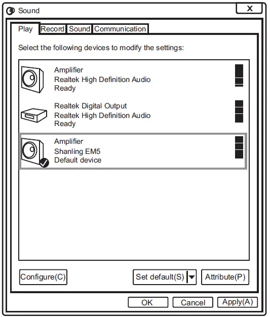SHANLING EM5 Network Audio Player DAC-3