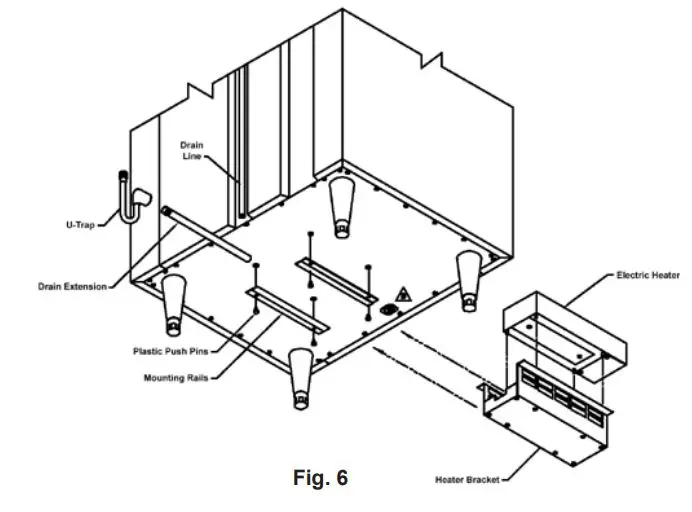 Traulsen RH132N-COR02 Right-Hinged Solid-Door Reach-In Refrigerator Owner's Manual - Fig 6