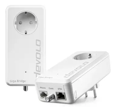 devolo Giga Bridge Connecting ONT and Router