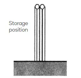 CERTA CTLADRM47PD 4.7m Multipurpose Foldable Ladder - Hinge locking process 2