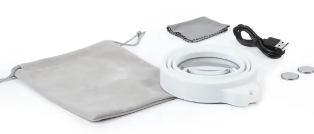 QVC E308385 Limitless MagniFlex Collapsible Magnifying Glass with Light - fIG