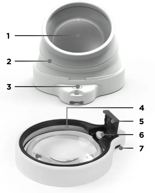 QVC E308385 Limitless MagniFlex Collapsible Magnifying Glass with Light - fIG1