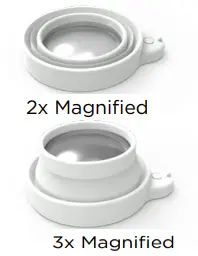 QVC E308385 Limitless MagniFlex Collapsible Magnifying Glass with Light - fIG2