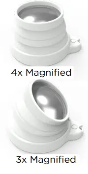 QVC E308385 Limitless MagniFlex Collapsible Magnifying Glass with Light - fIG3