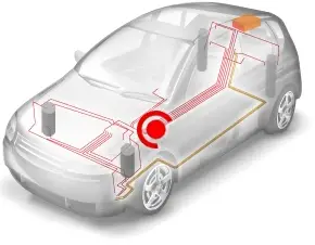 INFAC Manual Park Release Cable