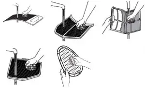 Cleaning the Dryer Interior