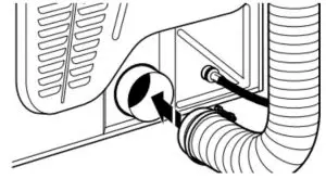 . Connect vent to exhaust outlet