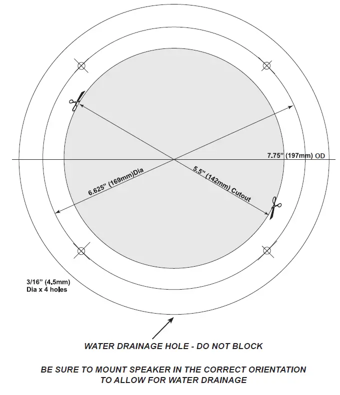 BOSS Audio Systems MRGB65 6.5 Inch Marine Speakers (6)