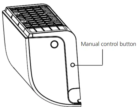 kaysun KAY 26 DN8 Air Conditioning - manual button is intended