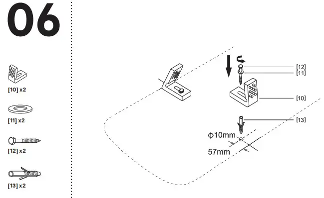 GoodHome teesta Close Coupled Rimless Toilet - Assembly 6