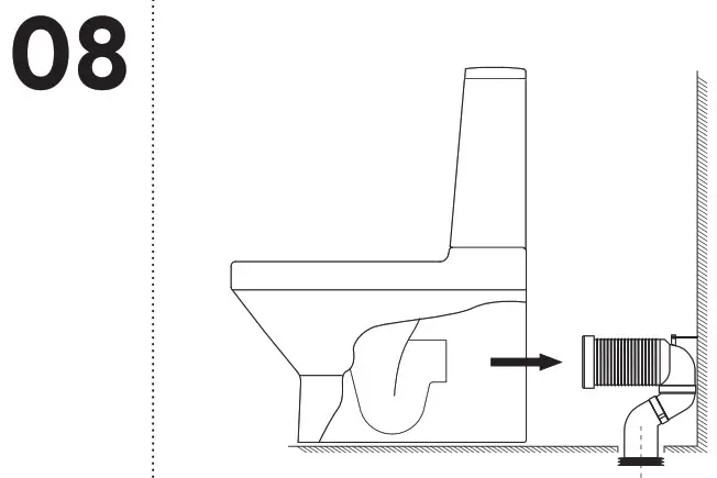 GoodHome teesta Close Coupled Rimless Toilet - Assembly 9