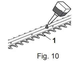 TITAN TTI827HDC 18V 45cm SOLO Cordless Hedge Trimmer - Fig 9