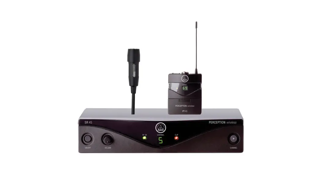 Akg Wms45 Perception Wireless Presenter Set With Clip System Instruction Manual Akg Wms45 Perception Wireless Presenter Set With Clip System Instruction Manual