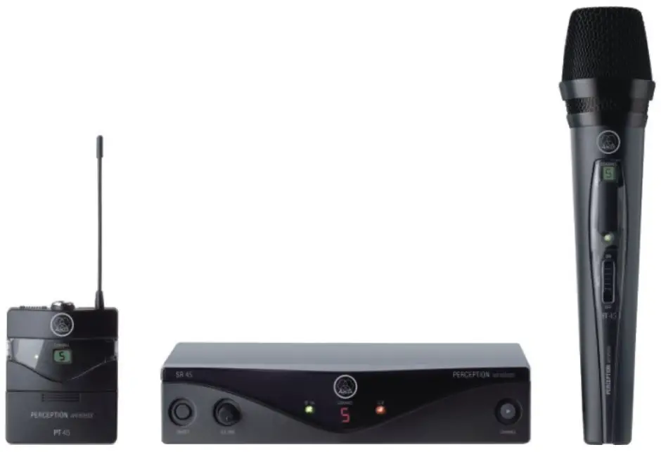 AKG WMS45 Perception Wireless Presenter Set with Clip System