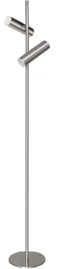 Dainolite-CST-6112LEDF-Satin-Chrome-Stick-Floor-Lamp-product-image