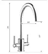 clearwater-Rococo-C-Twin-Lever-Monobloc-Kitchen-Sink-Installation-FIG-1