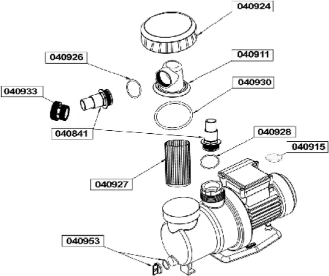 swim fun 1851 - Spare parts 2